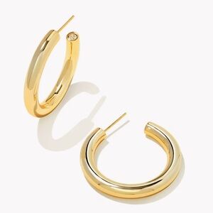 Kendra Scott Gold Hoop Earrings